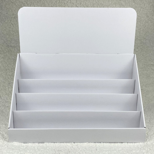 Tier white cardboard retail - tier,