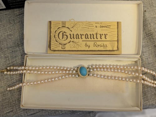 Rosita vintage faux pearl - faux,