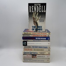 Ruth Rendell Paperback Book bundle x 11 Crime Mystery 70s, 80s & 2000s
