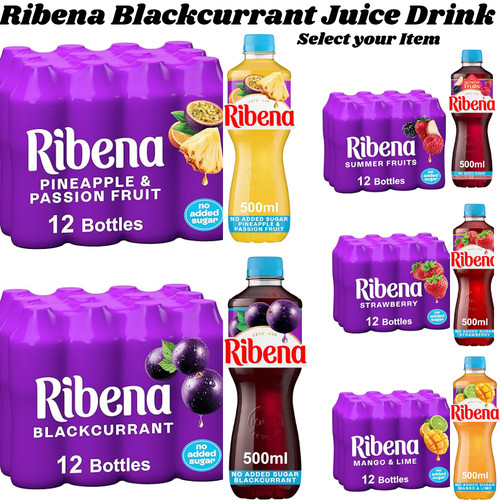 Ribena real fruit juice - ribena,