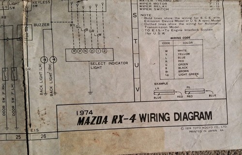 1974 mazda wiring diagram - mazda,