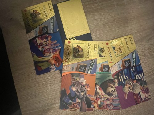 Disney zootopia 100 - disney, gold