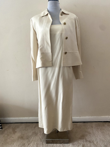 Max mara silk cream two - max, piece