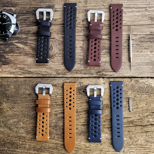 Racing drivers leather watch - racing,