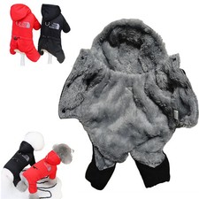 🐾Warm Waterproof Dog Jumpsuit Winter Coat – Thick Hoodie Outfit for Small Dogs.