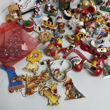 Vintage wooden Christmas ornaments Lots of ornaments Figurines