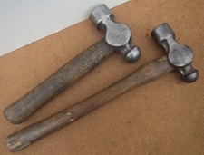 2 x Vintage Ball Pein Hammer