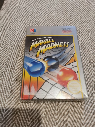 Marbel madness nes boxed - marbel,