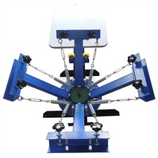 4 Color 1 Station Silk Screen