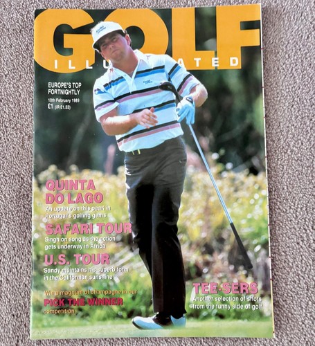 Vintage golf illustrated - vintage,