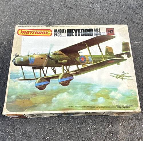 Matchbox handley page heyford - matchbox,