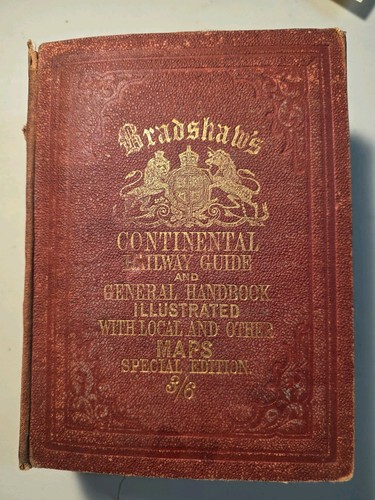 Bradshaw continental railway - bradshaw's,