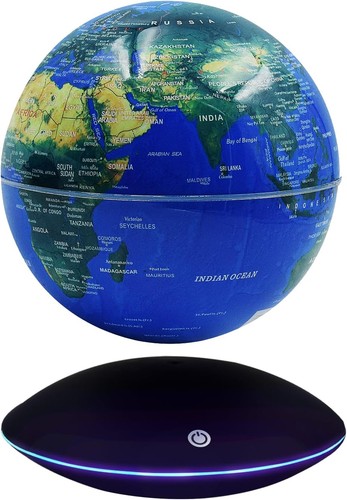 Luminous floating world globe - floating,