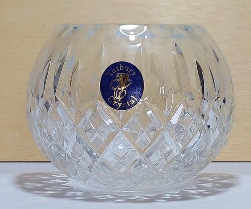 Tutbury crystal rose bowl - bowl, 653g