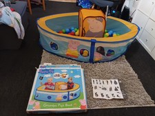 Peppa Pig Grandpa Pig's Boat Quick Set Up Activity Ball Pit with Balls Ballpit