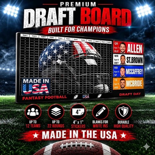 Fantasy football draft - football,