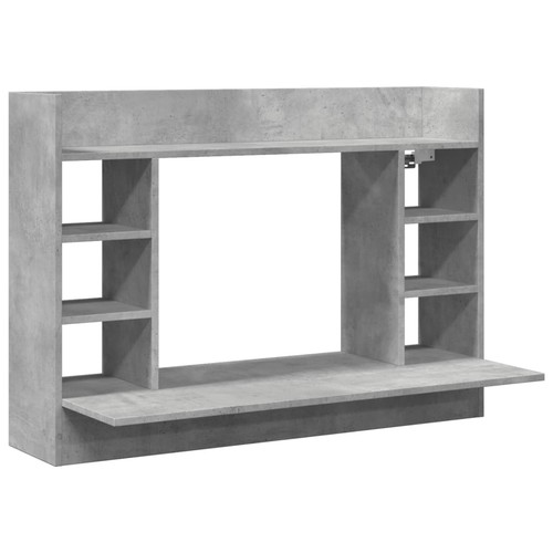 Wall mounted desk home - wall-mounted, folding