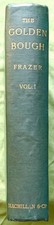 1890 1st edition. The Golden Bough. J.G. Frazier. Volume One only. 