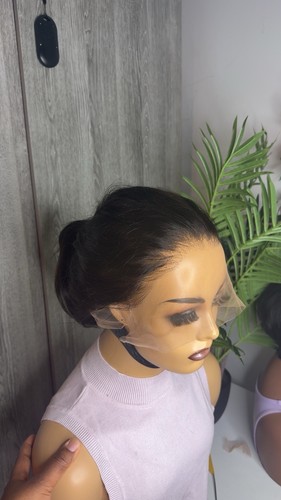 Full lace human hair wig - full,