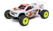 LOS 1/28 Micro-T 2WD Stadium Truck RTR White C-LOS-1392T1