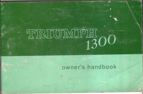 Triumph 1300 including - , tc