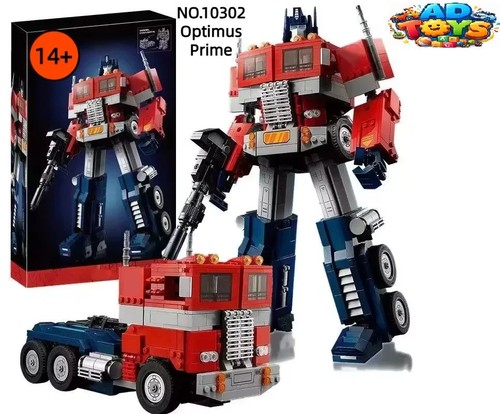 Optimus prime robot building - robot,