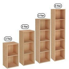Cube 2 3 4 5 Tier Wood
