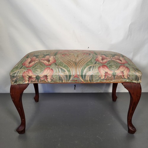 Vintage wooden stool footstool - vintage,