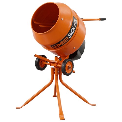 Electric powered cement mixer - electric,
