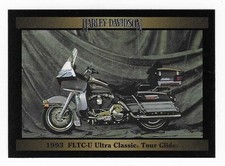 1993 Collect-A-Card Harley-Davidson 1993 FLTC-U Ultra Tour Glide Series 3 #272