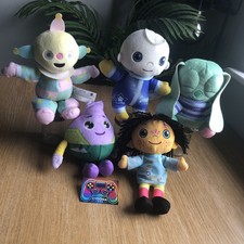 Moon and Me x5 Plush Complete Bundle CBeebies EXCELLENT CONDITION