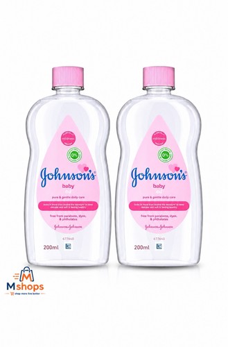 Johnson baby oil 200ml - baby,