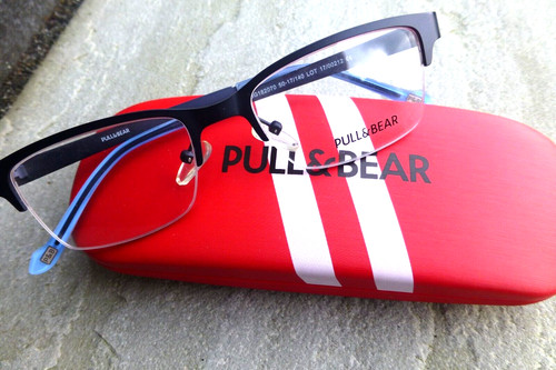 Pull bear 182070 blue semi - bear,