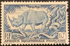 FRENCH EQUATORIAL AFRICA 1947