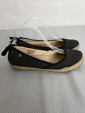 Ugg Indah Womens Black Twill