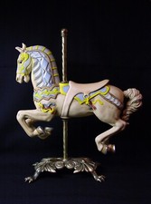 ANTIQUE PORCELAIN CAROUSEL