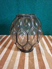 Vintage Caged Glass Candle