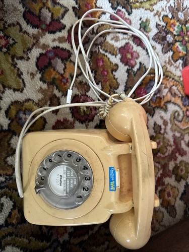 Rotary dial telephone - rotary,