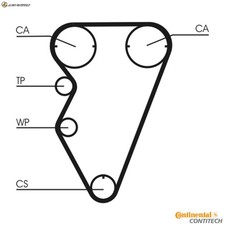 TIMING BELT KIT CT929K2 FOR