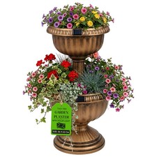 Garden planter tier bronze - planter, 2
