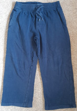 Pair Of Boys Jogging Bottoms Joggers Age 6 Years Navy Blue From Tu