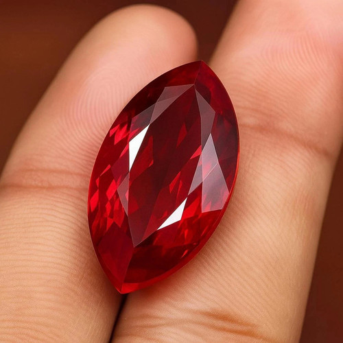 Burmese natural ruby - natural,
