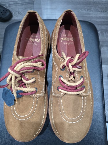 Kickers kick suede shoes - suede,