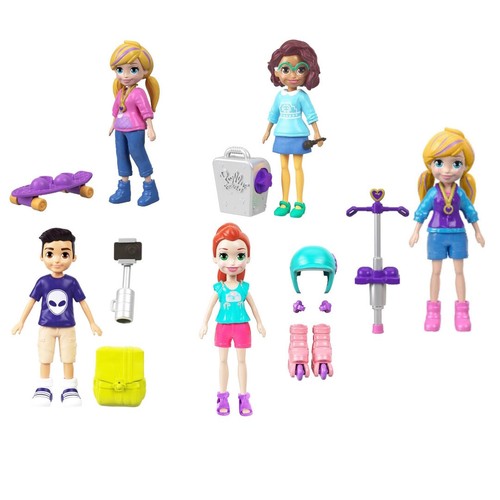 Polly pocket compact - pocket, dolls