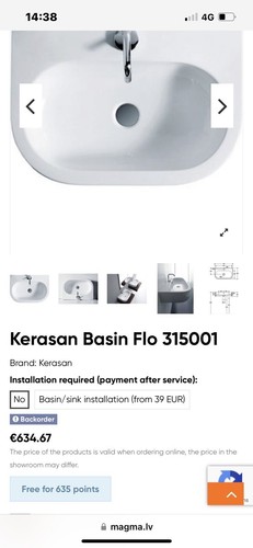 Kerasan art 315001 basin - 315001,