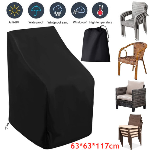 Garden stackable chair - chair, covers