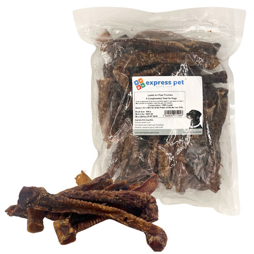 Lamb trachea dog treats - dog,