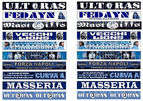 Subbuteo stickers naples - 20,