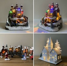 Christmas Village Scene