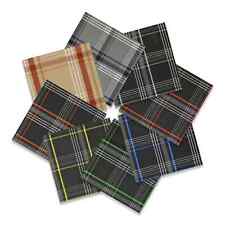 VW Golf GTi Tartan Upholstery Fabric Backed with 3mm Scrim Foam Material Seat